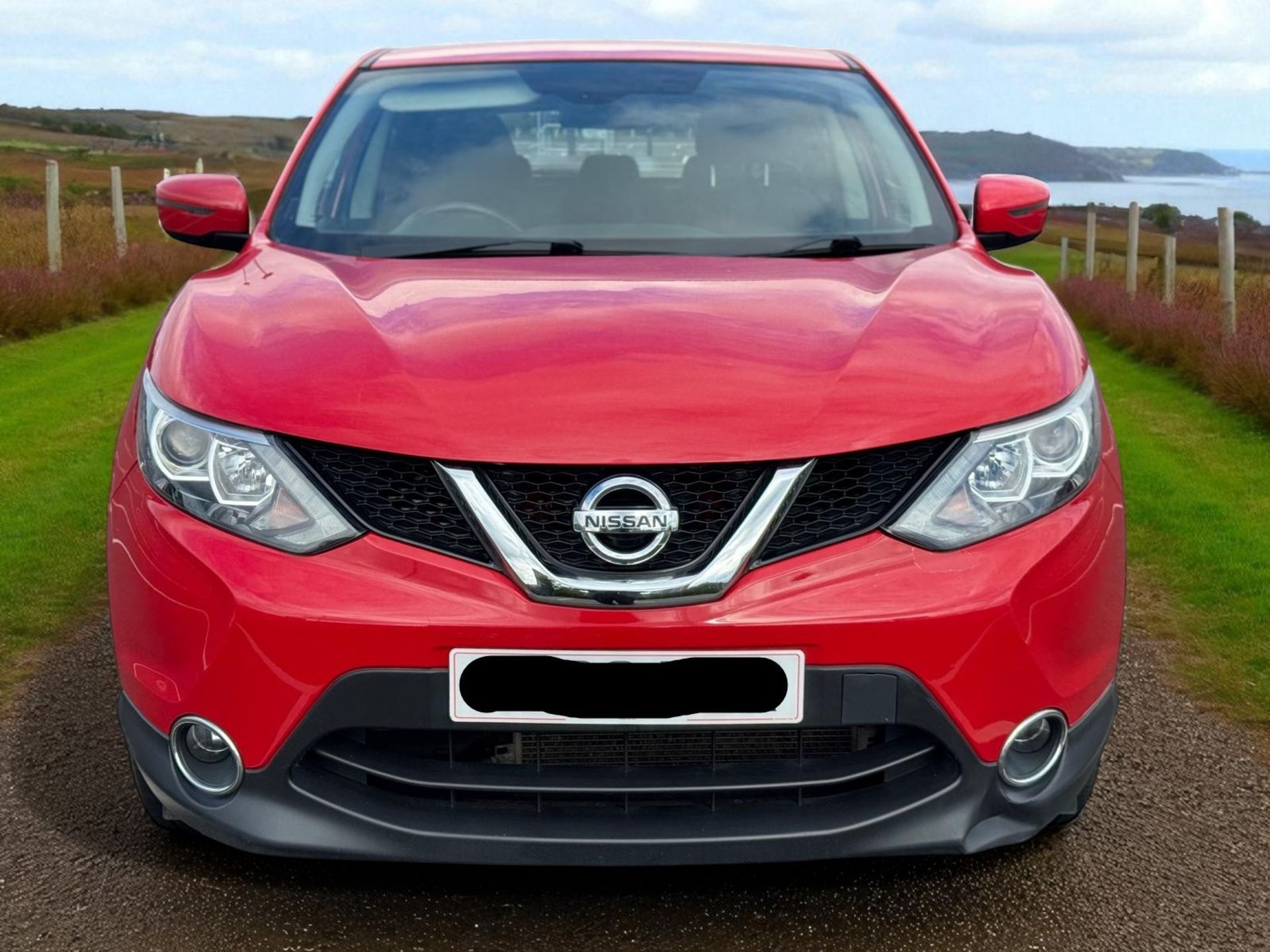 2015 NISSAN QASHQAI ACENTA DIG-T 1.2 PETROL SUV – MANUAL – RED>>--NO VAT ON HAMMER--<< - Image 8 of 14