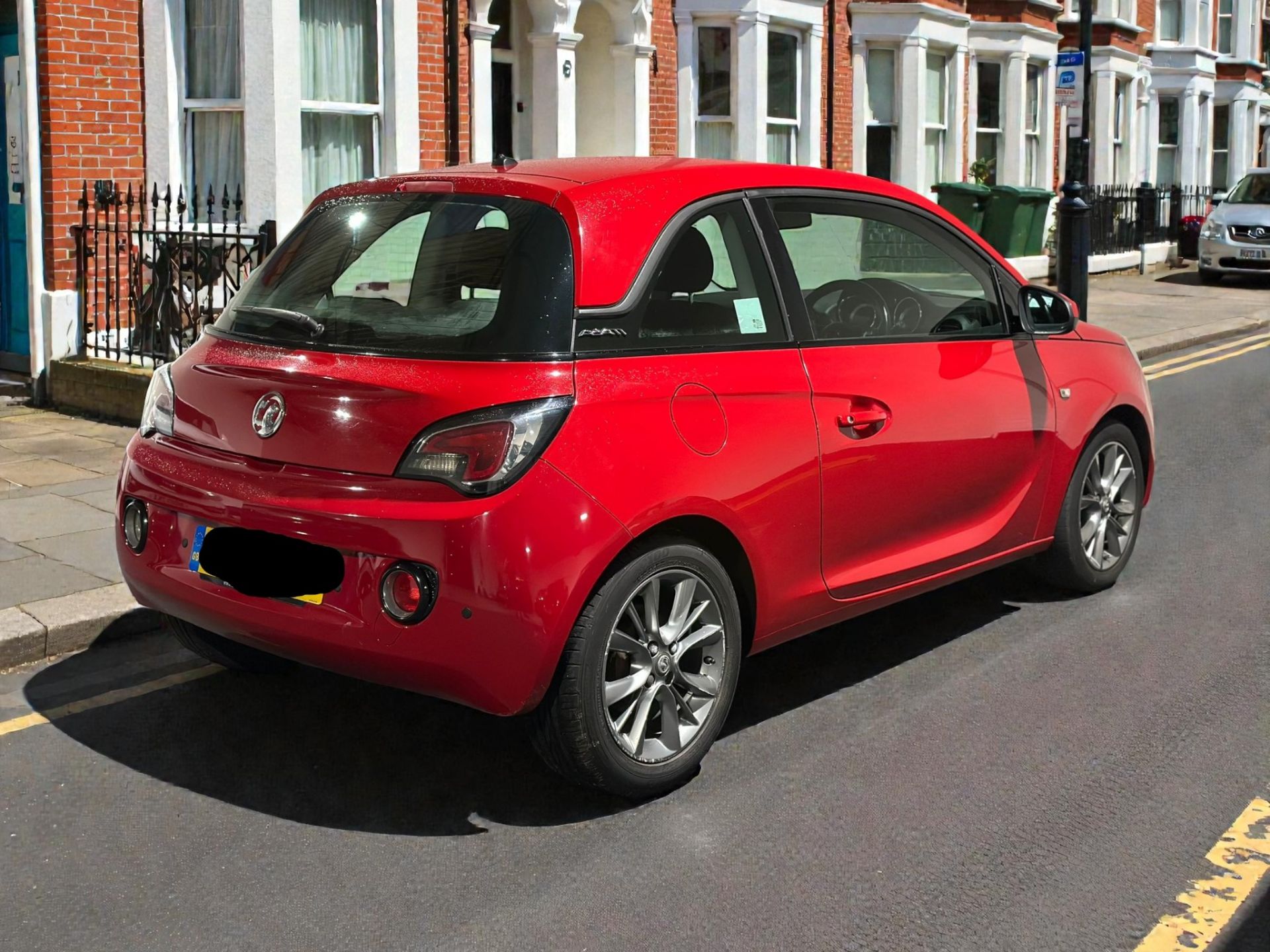 **(ONLY 117K MILEAGE)** 2015 VAUXHALL ADAM JAM 1.2L PETROL MANUAL RED >>--NO VAT ON HAMMER--<< - Image 10 of 11