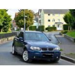 2006 BMW X3 2.0D M SPORT MANUAL DIESEL BLUE SUV >>--NO VAT ON HAMMER--<<