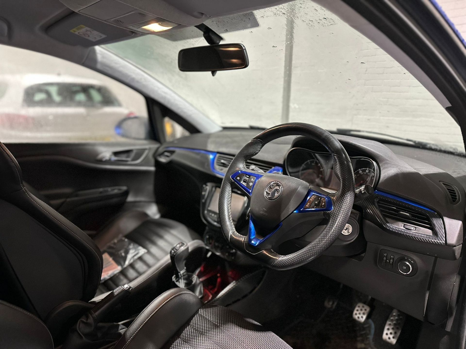 **(ONLY 72K MILEAGE)** 2015 VAUXHALL CORSA VXR 1.6L MANUAL PETROL BLUE >>--NO VAT ON HAMMER--<< - Image 21 of 31