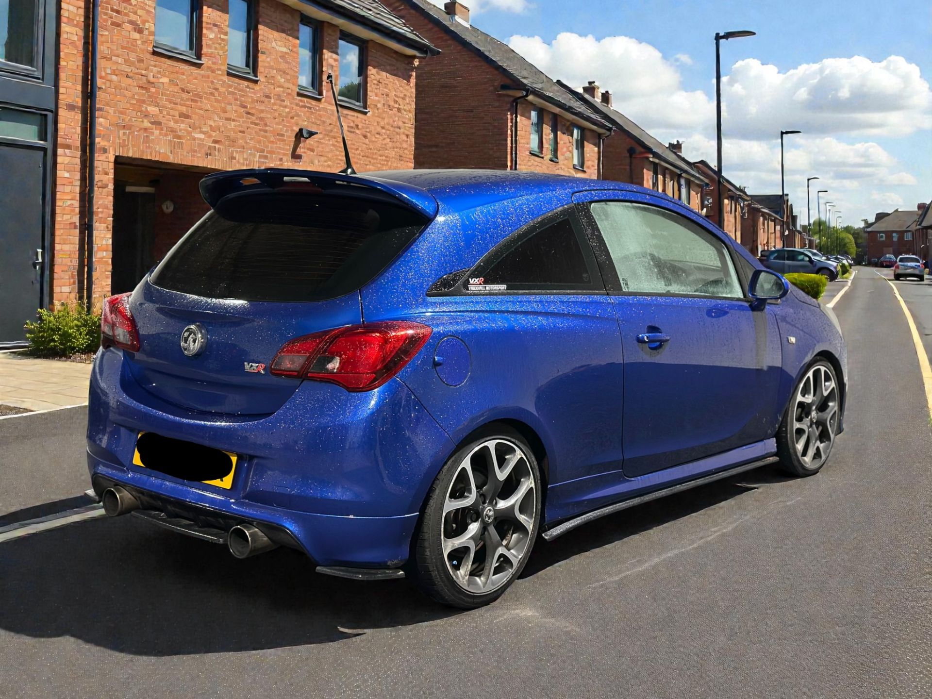**(ONLY 72K MILEAGE)** 2015 VAUXHALL CORSA VXR 1.6L MANUAL PETROL BLUE >>--NO VAT ON HAMMER--<< - Image 7 of 31