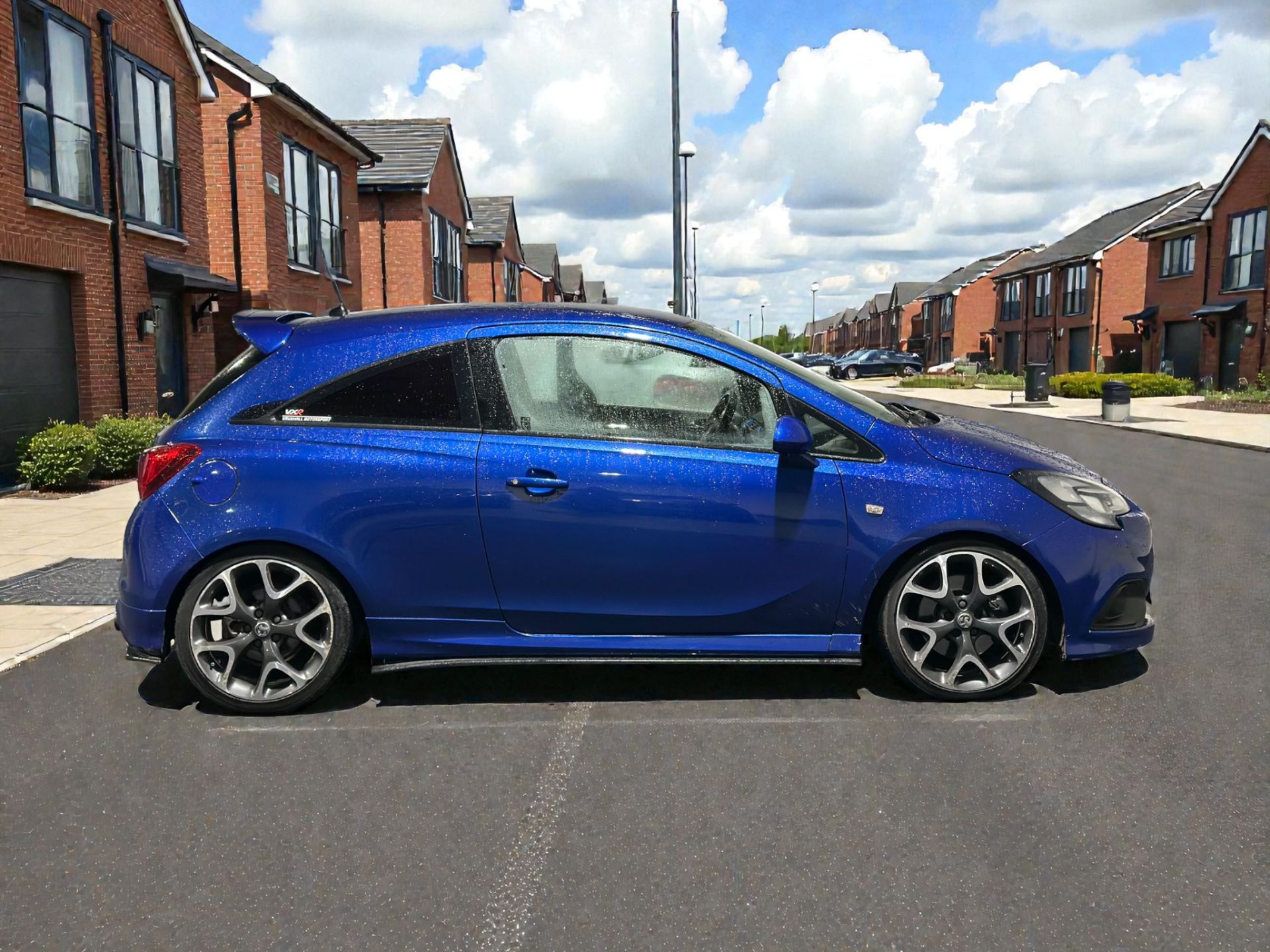 **(ONLY 72K MILEAGE)** 2015 VAUXHALL CORSA VXR 1.6L MANUAL PETROL BLUE >>--NO VAT ON HAMMER--<< - Image 5 of 31