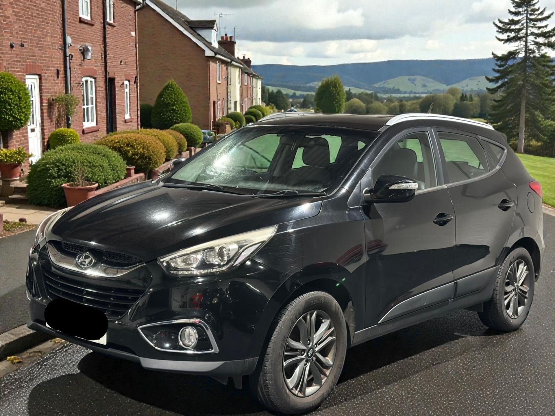 2014 HYUNDAI IX35 SE CRDI – BLACK >>--NO VAT ON HAMMER--<< - Image 8 of 13