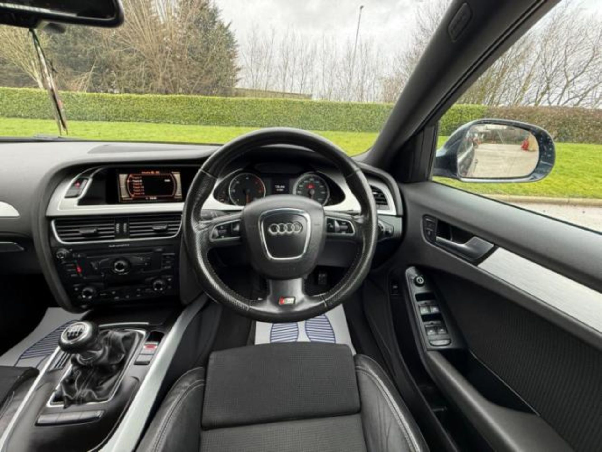 2008 AUDI A4 S LINE TDI 1968CC MANUAL SALOON IN BLUE - HEAVY OIL >>--NO VAT ON HAMMER--<< - Image 13 of 23