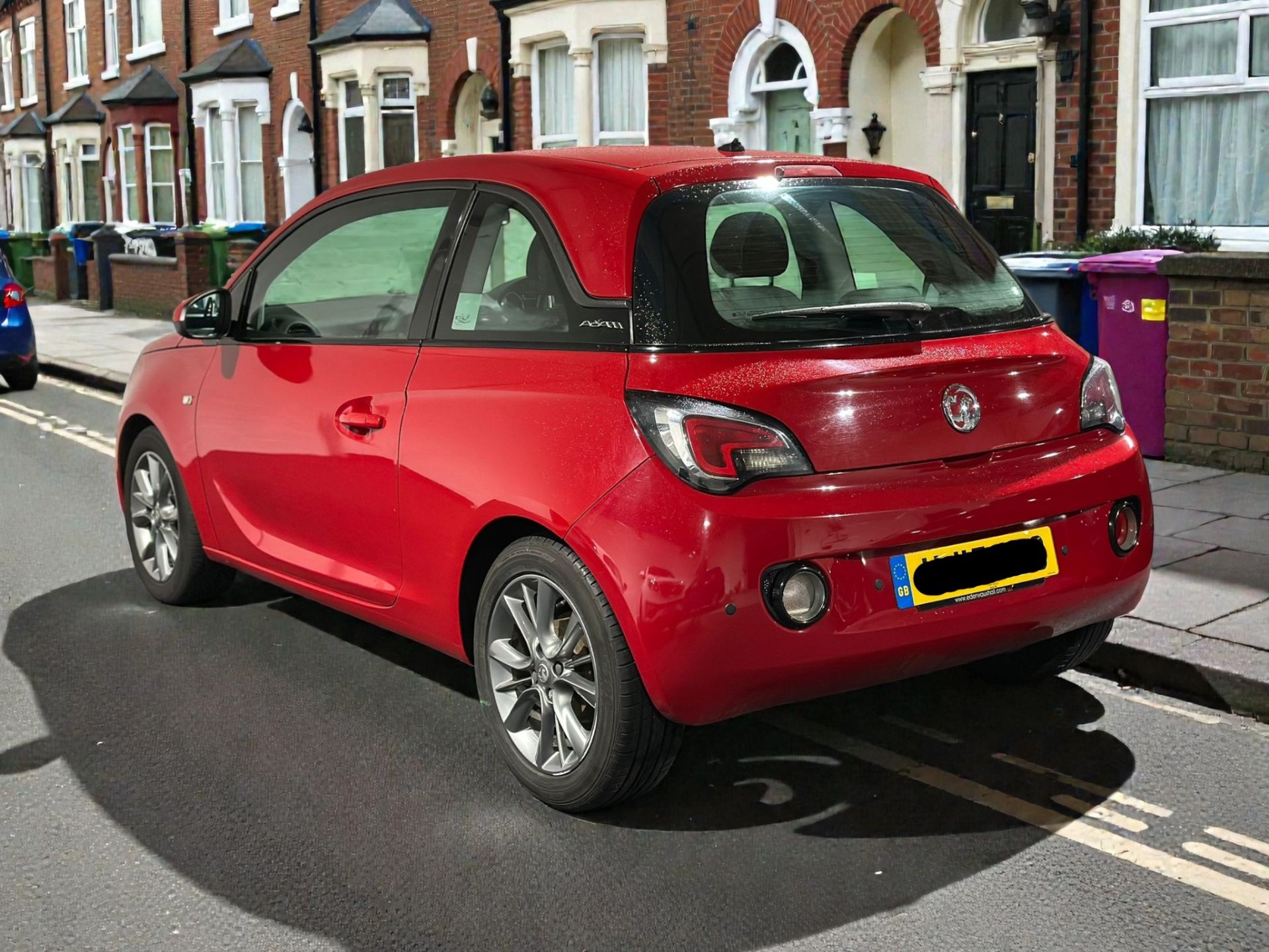 **(ONLY 117K MILEAGE)** 2015 VAUXHALL ADAM JAM 1.2L PETROL MANUAL RED >>--NO VAT ON HAMMER--<< - Image 5 of 11