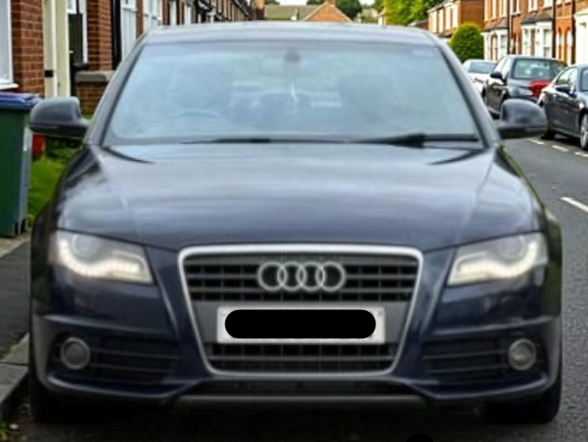 2008 AUDI A4 S LINE TDI 1968CC MANUAL SALOON IN BLUE - HEAVY OIL >>--NO VAT ON HAMMER--<< - Image 3 of 23