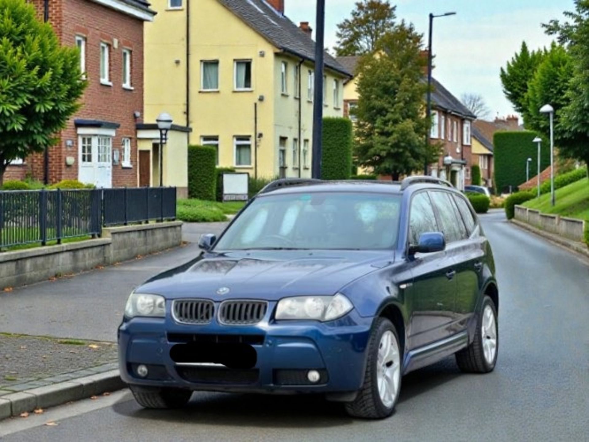 2006 BMW X3 2.0D M SPORT MANUAL DIESEL BLUE SUV >>--NO VAT ON HAMMER--<< - Image 10 of 29