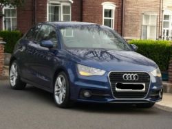 **(ONLY 122K MILEAGE)** 2012 AUDI A1 1.6 TDI S LINE (S/S) 3DR DIESEL BLUE >>--NO VAT ON HAMMER--<<