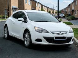**(ONLY 87K MILEAGE)** 2014 VAUXHALL ASTRA GTC 1.4T SPORT 3DR PETROL MANUAL >>--NO VAT ON HAMMER--<<