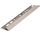 500 X 10MM TRIANGLE TRIM STAINLESS STEEL EFFECT LENGTH 2.44M