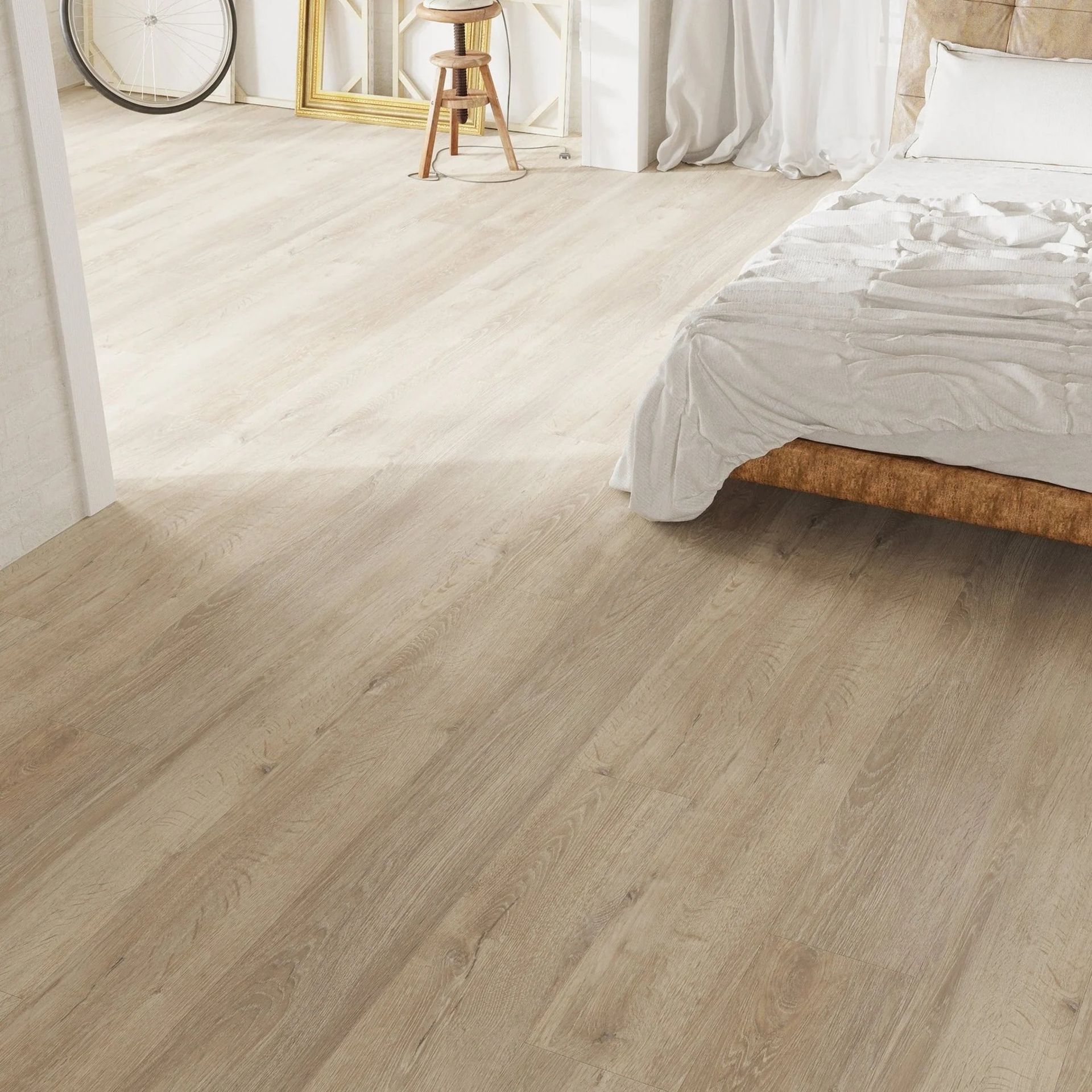 70 X PACKS (119.7M2) BRAMPTON CHASE LUXURY LVT RIGID CORE CLICK EUROPEAN OAK LARGE PLANK RRP £5,600 - Image 4 of 6