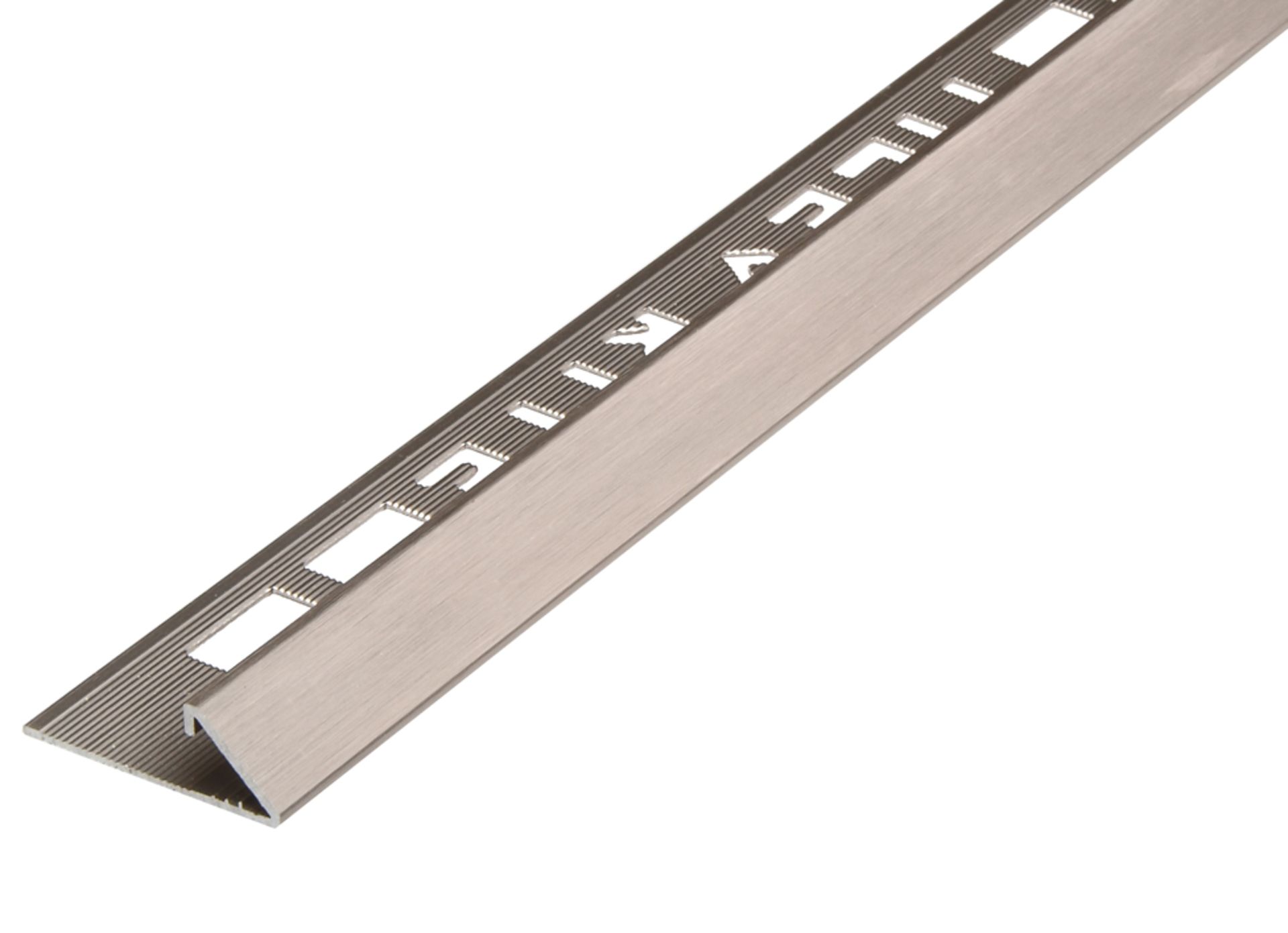 500 X 10MM TRIANGLE TRIM STAINLESS STEEL EFFECT LENGTH 2.44M - Image 2 of 2