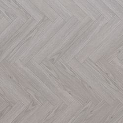 48 X PACKS (123.36M2) PREMIUM 8MM HERRINGBONE LAMINATE FLOORING SILVER GREY OAK RRP £4,000