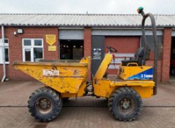 2007 THWAITES 3 TON DUMPER YANMAR 3-CYLINDER ENGINE
