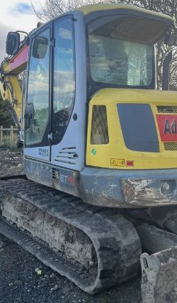 2018 WACKER NEUSON ET90 EXCAVATOR – 9 TON DIGGER – Q/H – BUCKETS