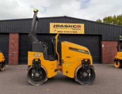 2023 JCB CT260-120 2.5T DOUBLE DRUM VIBRATING ROLLER – 235 HOURS