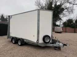 IFOR WILLIAMS BV126 BOX TRAILER – 12FT X 6FT – 7FT HEADROOM >>--NO VAT ON HAMMER--<<