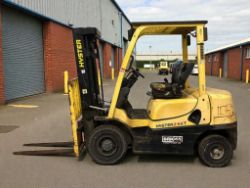 2017 HYSTER H2.5XT DIESEL FORKLIFT