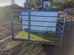 6FT X 4FT LIVESTOCK SHEEP CRATE – TELEHANDLER / FORKLIFT MOUNT – QUICK FIT FRAME