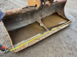 7FT GRADING BUCKET | 80MM PINS | EXCAVATOR / TELEHANDLER | PLANT CONSTRUCTION