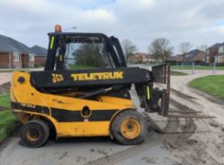 JCB TELETRUK TLT25D DIESEL FORKLIFT / MINI TELEHANDLER >>--NO VAT ON HAMMER--<<