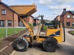THWAITES 1 TONNE HIGH TIP DUMPER >>--NO VAT ON HAMMER--<<