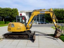 2019 KOMATSU PC80MR-5 8T MINI EXCAVATOR