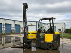 2014 AISLE MASTER 20SHE ELECTRIC FORKLIFT 2000KG CAPACITY TRIPLEX MAST 7200MM LIFT