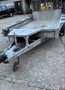 IFOR WILLIAMS 10 X6 PLANT TRAILER CHECKER PLATE FLOOR