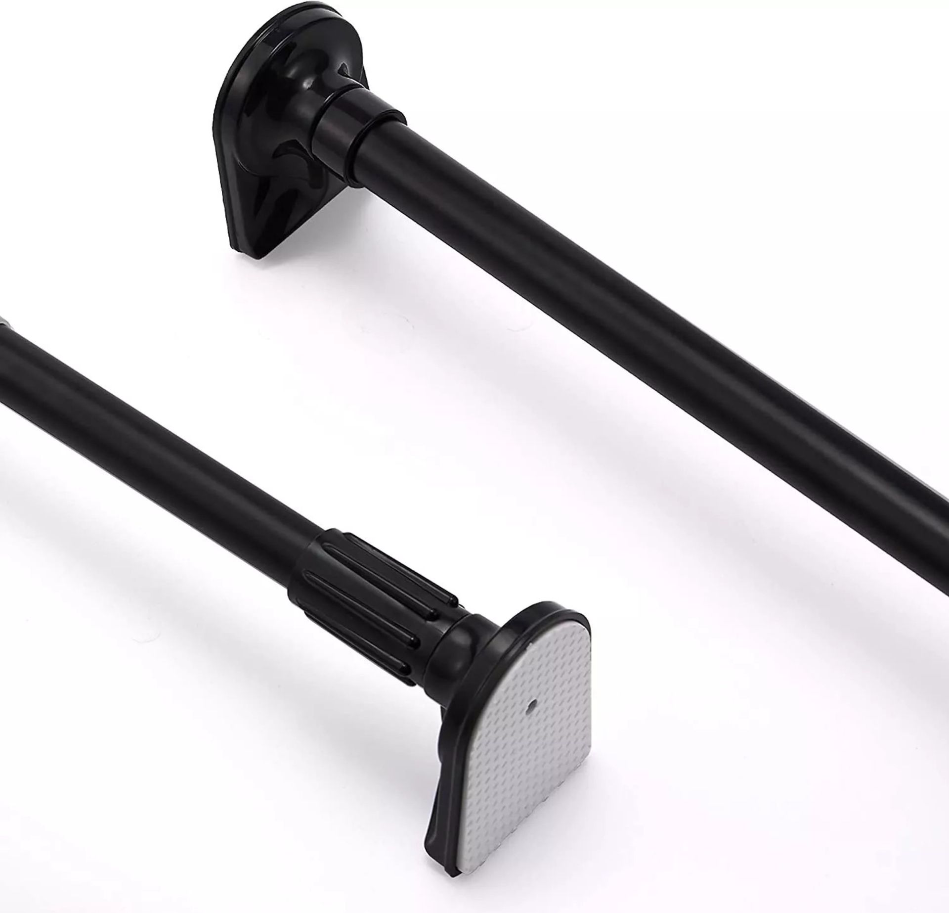 LARGE JOB LOT FRENESSA TELESCOPIC CURTAINS ROD/POLE AND SHOWER ROD DIFFERENT SIZES NEW