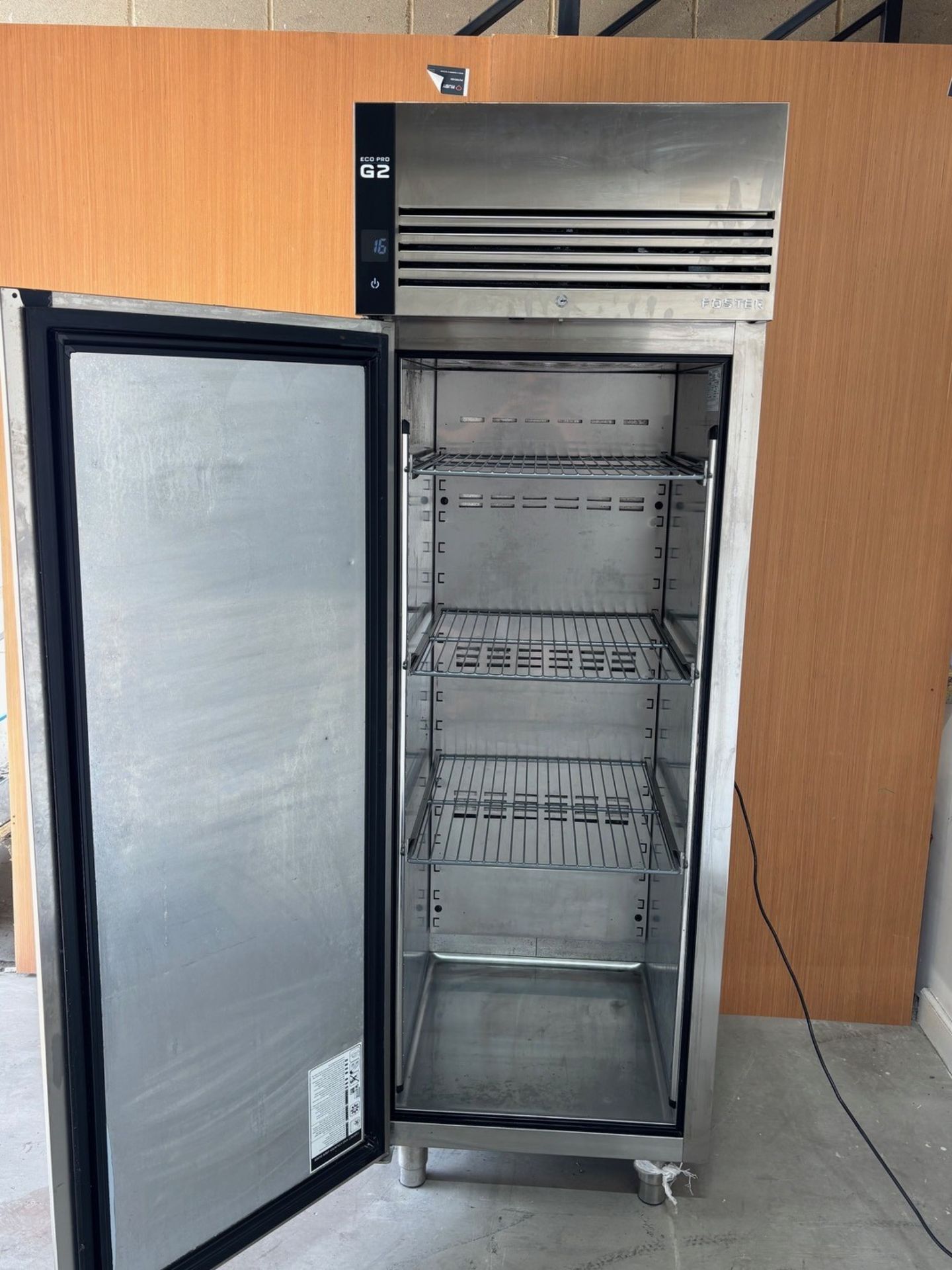 FOSTER G2 ECO PRO SINGLE DOOR REFRIDGERATOR DC1/2H CATERING EQUIPMENT - Image 3 of 4