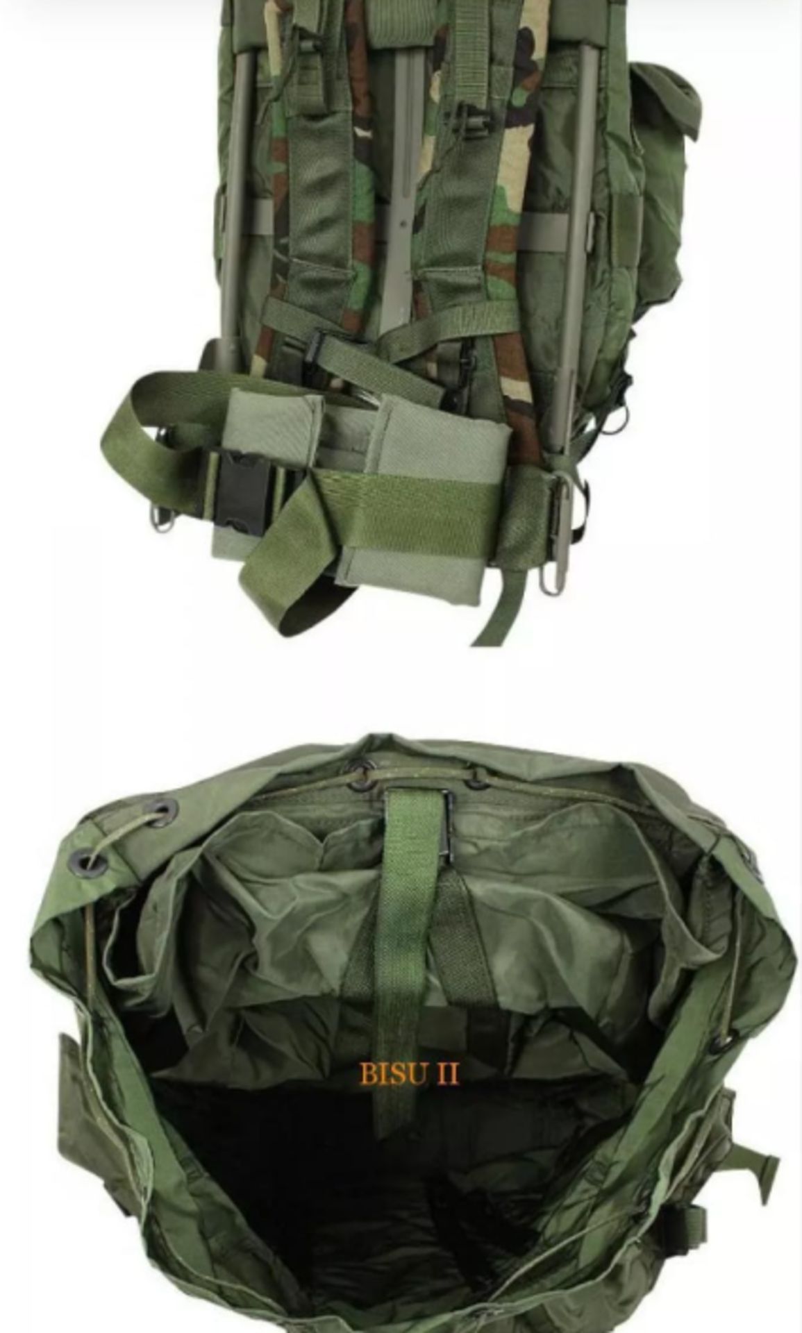 TACTICAL BACKPACK ALICE PACK FRAME LC ALLOY EXTERNAL FRAME SYSTEM JUN BACKPACK- BRAND NEW - Image 7 of 8