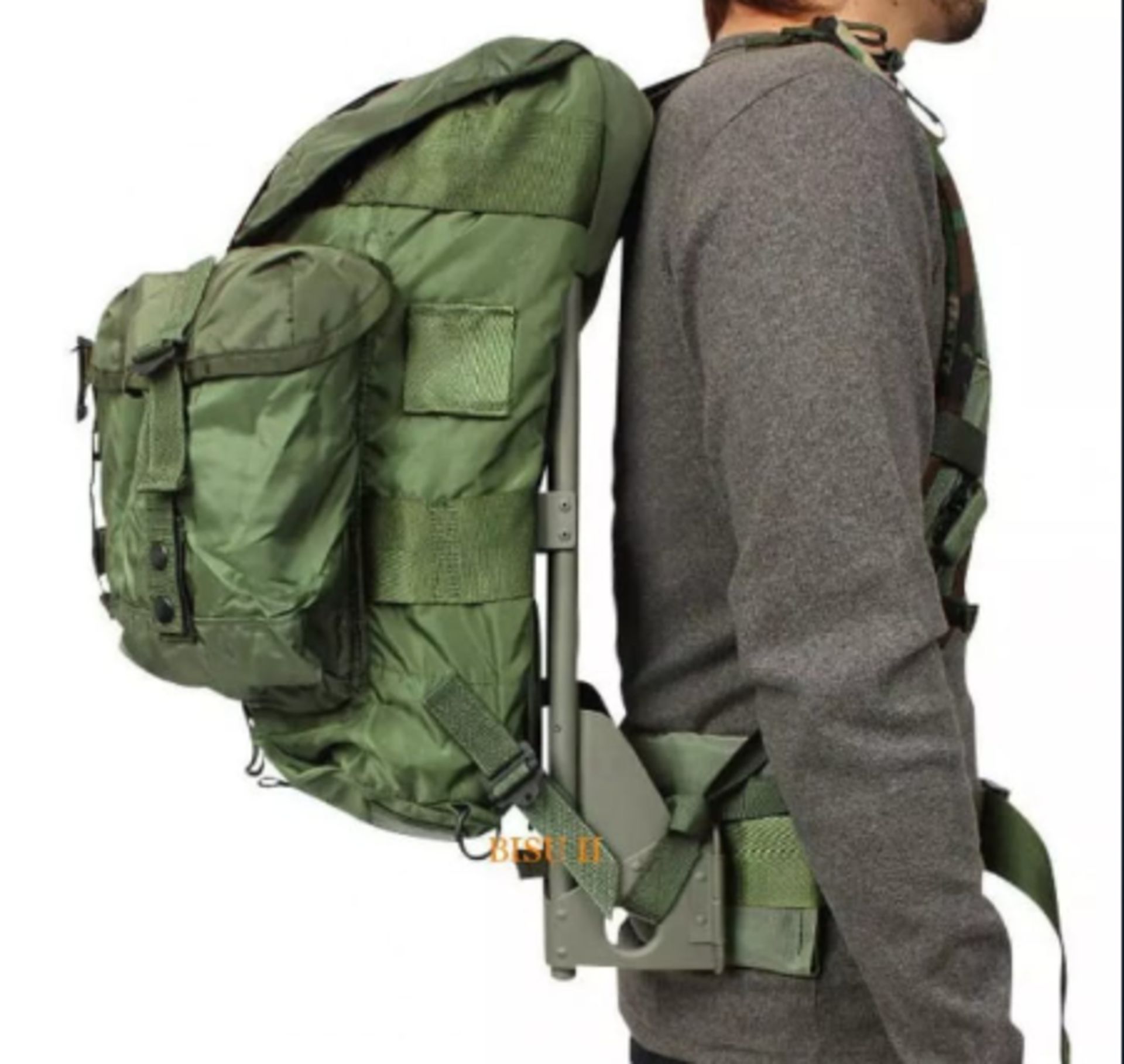 TACTICAL BACKPACK ALICE PACK FRAME LC ALLOY EXTERNAL FRAME SYSTEM JUN BACKPACK- BRAND NEW - Image 5 of 8