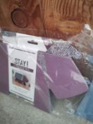 STAY! DOGGY BOOK RESTS - BLUE AND PURPLE -BRAND NEW IN ORIGINAL PACKAGING JOBLOT OF X2