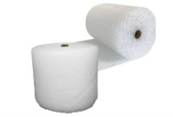 50 X HEAVY DUTY BUBBLE WRAP 25M ROLL, 375MM WIDE, 20MM BUBBLE SIZE - RRP £700