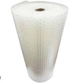 100 X HEAVY DUTY BUBBLE WRAP 25M ROLL, 375MM WIDE, 20MM BUBBLE SIZE - RRP £1400