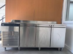 FOSTER COUNTERTOP 3 DOOR DELI DISPLAY FRIDGE COMMERCIAL USED