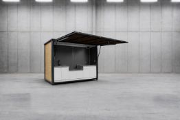 2026 NEW 3MTR PREMIUM BAR / KITCHEN UNIT WITH STAY-OPEN SOFT-CLOSE CANOPY – GRANITE WORKTOP