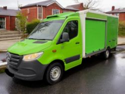 2020 MERCEDES-BENZ SPRINTER 314 PROGRESSIVE CDI 2.1L DIESEL MANUAL CHASSIS CAB GREEN