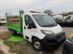 **(ONLY 117K MILEAGE)** 2020 FIAT DUCATO 35 MAXI MULTIJET II 2.3 DIESEL MANUAL CHASSIS CAB WHITE