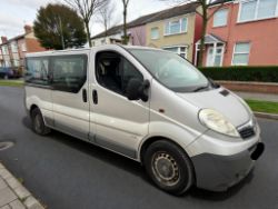 2013 VAUXHALL VIVARO 2900 COMBI CDTI LWB L2H1 1995CC DIESEL >>--NO VAT ON HAMMER--<<