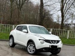 **(ONLY 88K MILEAGE)** 2011 NISSAN JUKE ACENTA SPORT MANUAL DIESEL WHITE >>--NO VAT ON HAMMER--<<