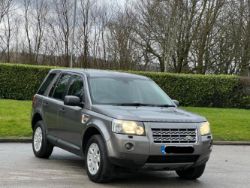2007 LAND ROVER FREELANDER XS TD4 A 2.2 DIESEL AUTOMATIC SUV IN GREY >>--NO VAT ON HAMMER--<<