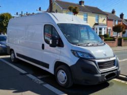 **(ONLY 107K MILEAGE)** 2017 PEUGEOT BOXER 335 L3H2 BLUE HDI 1997CC DIESEL MANUAL PANEL VAN