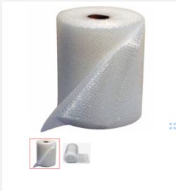 12 X BUBBLE WRAP 25M ROLL, 375MM WIDE, 10MM BUBBLE SIZE - RRP £144