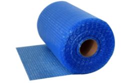 6 X BUBBLE WRAP 25M ROLL, 375MM WIDE, 10MM BUBBLE SIZE - RRP £72