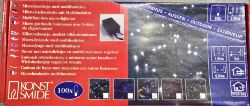BULK LOT OF 6 KONSTSMIDE 100 LED MULTI COLOURED CHRISTMAS LIGHTS RRP £14.99 EACH