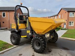 2024 MECALAC TA3SH 3 TON HYDROSTATIC SWIVEL DUMPER