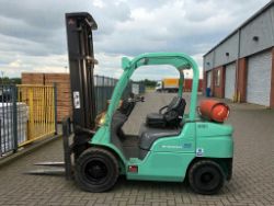 2008 MITSUBISHI FG35N 3.5T LPG FORKLIFT – 4,000MM LIFT – 4,000 HOURS