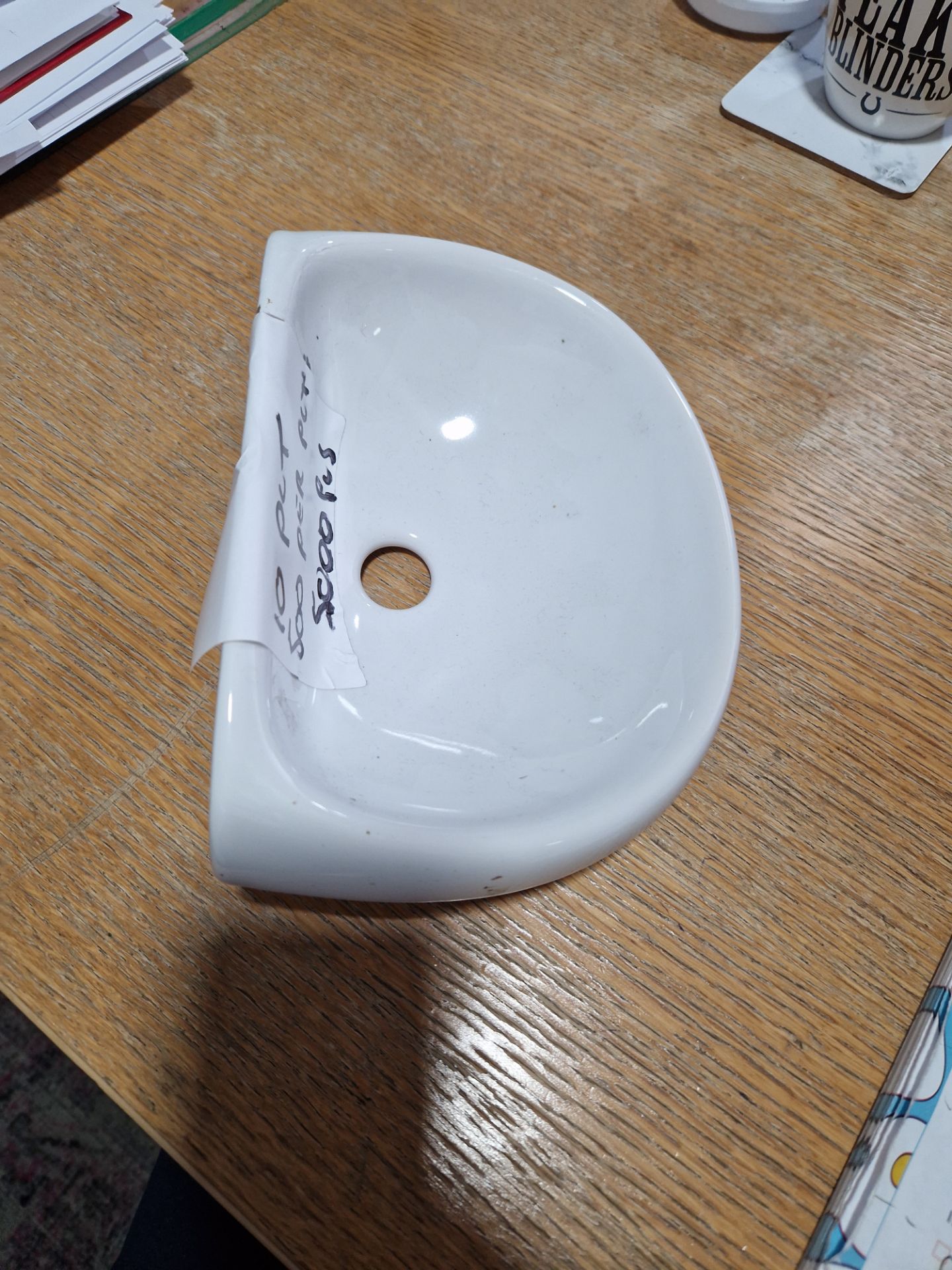 JOBLOT OF 500 X 8" SOAP DISH - SEE DESCRIPTION - Image 2 of 2